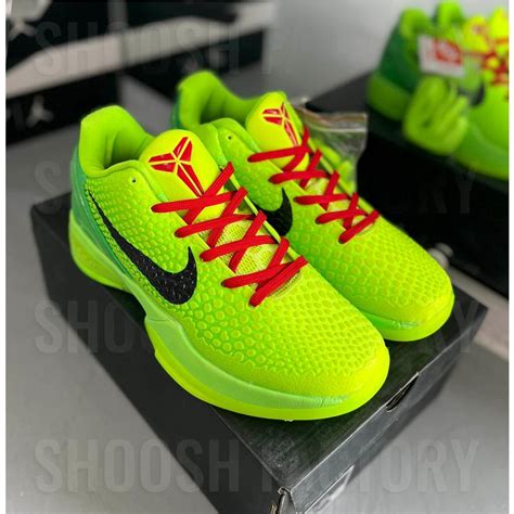 Kobe 6 UA PAIRS Grinch - Reverse Grinch - Sunset - Pink - Black UA ...