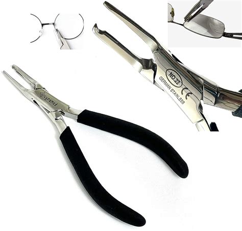 Premium Nose Pad Arm Adjusting Pliers Eyeglass Arms Frame Eyeglasses Nose Pad