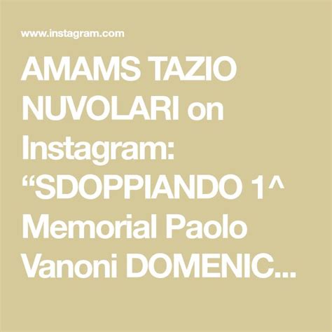 AMAMS TAZIO NUVOLARI On Instagram SDOPPIANDO 1 Memorial Paolo Vanoni