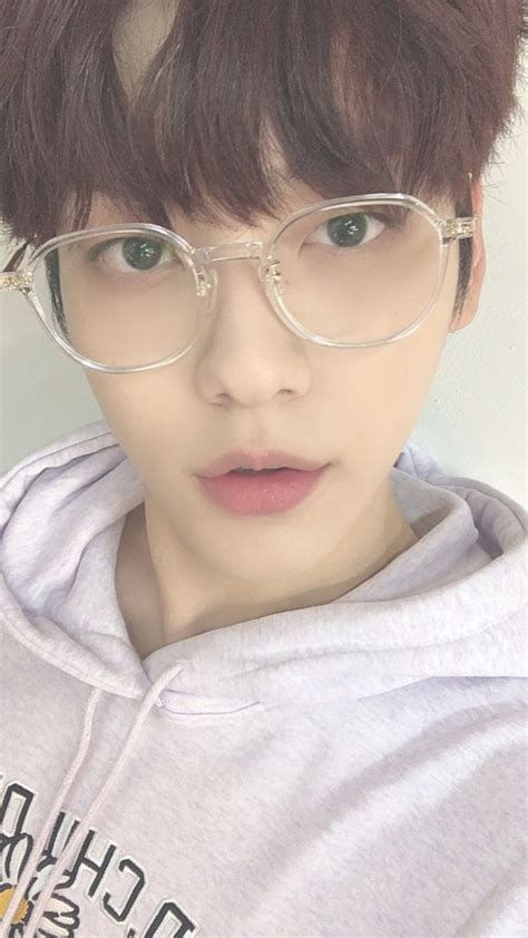 Choi Soobin Glasses Cat Eye Glass Glass