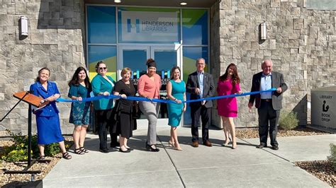 New West Henderson Library location celebrates grand opening