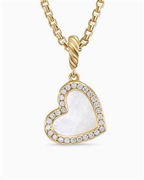 Yellow Gold Heart Necklace