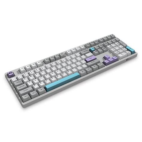 AKKO 3108 V2 Silent 108 Keys Wired Mechanical Keyboard Morandi Grey