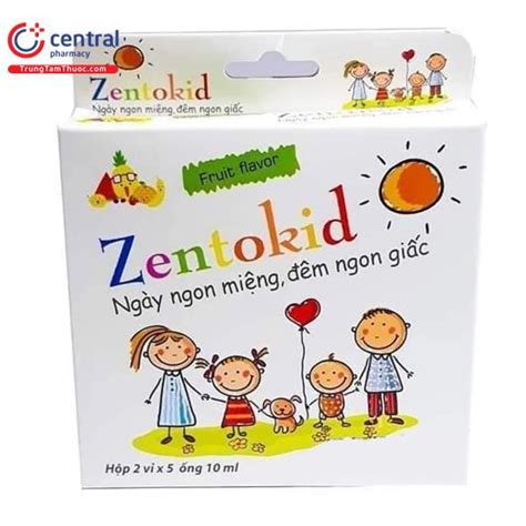 ChÍnh HÃng Thuốc Zentokid Giúp Bé ăn Ngon Ngủ Khỏe