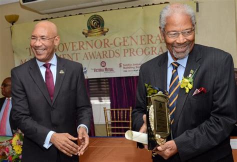 Jamaica GleanerGallery|Governor General Awards|Rudolph Brown/Photographer GG presents award to ...