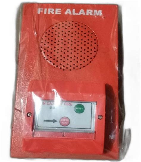 Mild Steel Combine Mcp Fire Alarm Hooter 240V At Rs 640 In New Delhi