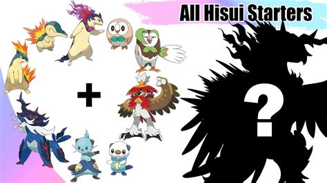 All Hisui Starters Evolution Pok Mon Fusion Drawing World Records