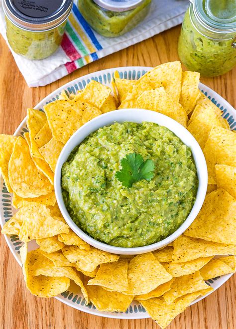 Avocado Salsa Verde Video A Spicy Perspective