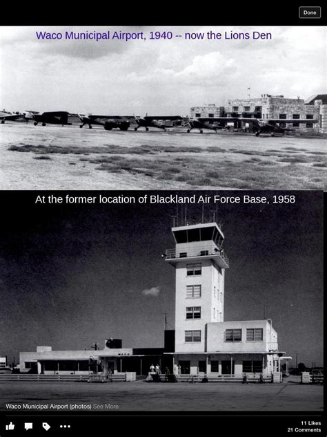 Exploring the History of Waco, Texas: Airport Photos