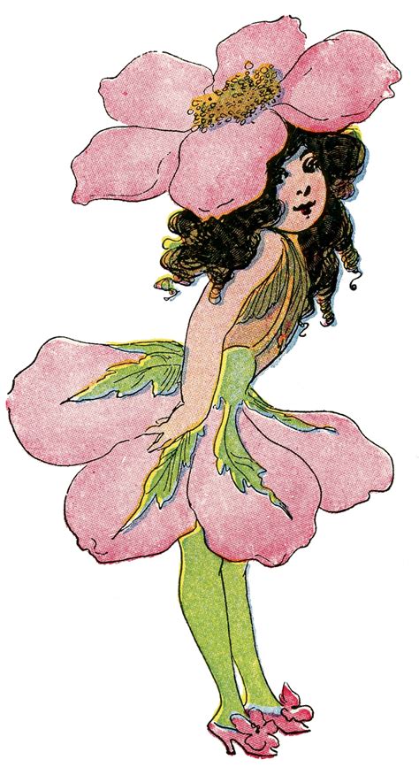 23 Flower Fairy Clipart The Graphics Fairy