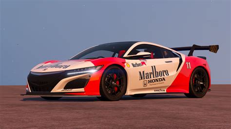 Honda Nsx Nc Marlboro Livery Gta Mods