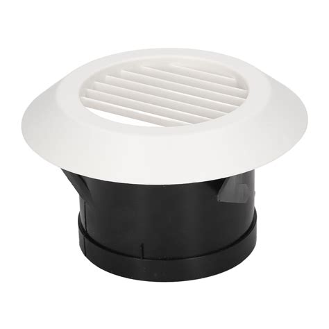 Lxw Round Air Vent Abs Louver Grille Cover Soffit For Bathroom Office