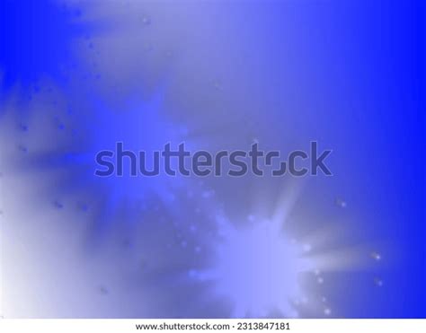 Flare Color Background While Blue Template Stock Illustration ...