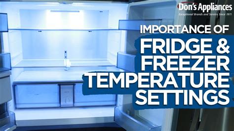 What Temperature Should My Fridge Be Set At At Richard Lemen Blog