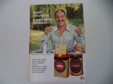 Advertising Advertising 1978 CAFFE LAVAZZA And NINO MANFREDI EBay