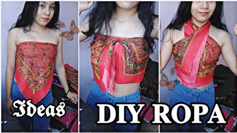 Diy Convierte Un Paliacate En Blusa Super F Cil