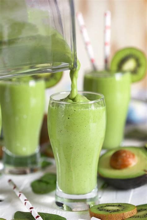 Kiwi Pineapple Spinach Smoothie Recipe The Suburban Soapbox