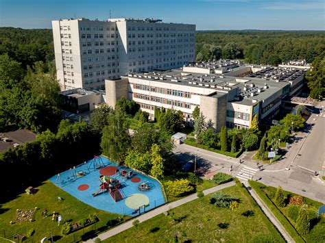 Zdjęcia lotnicze Górnośląskie Centrum Zdrowia Dziecka im św Jana