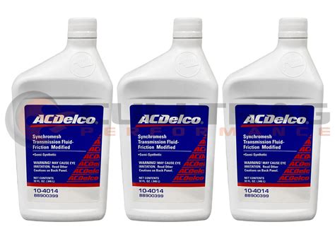 Genuine Gm Acdelco 75w 90 Sintético Eixo Engrenagem Óleo 32oz Quart