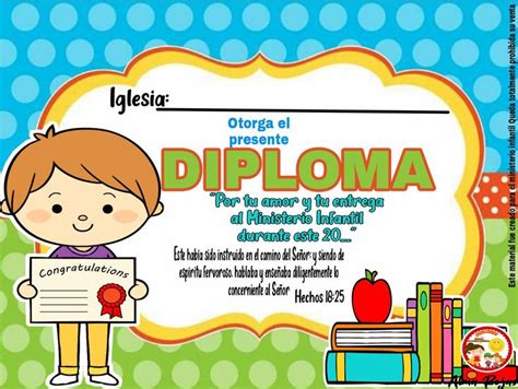 Pin De Alma Rg En Diplomas Para El Ministerio Infantil Lecciones De