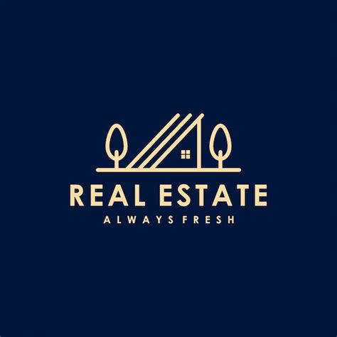 Premium Vector Real Estate Premium Logo Design