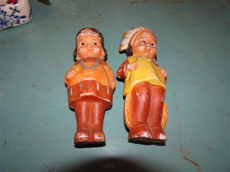 Bisque Kewpie Doll Salt And Pepper Shakers