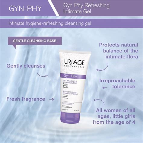 Uriage Gyn Phy Cleanser For Intimate Areas Ml