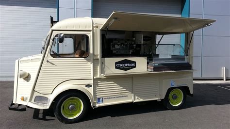 Citroen Type H Classic Cars French Fourgonnette Truck Van Food