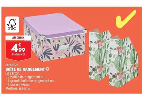 Promo Bo Te De Rangement Chez Aldi Icatalogue Fr