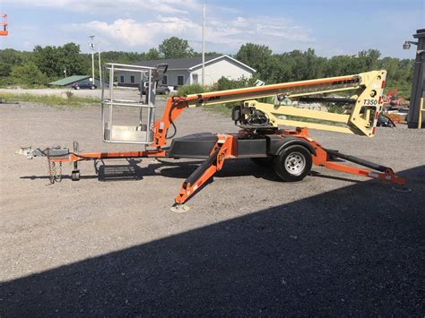 2017 Electric Jlg T350 Trailer Mounted