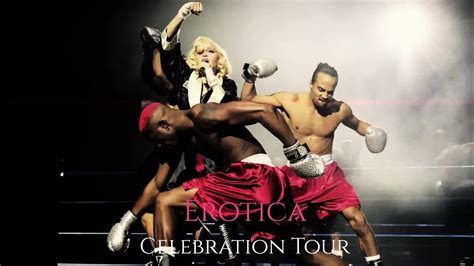 Madonna Erotica Celebration Tour Studio Version Youtube