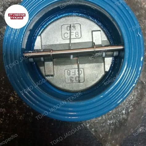 Jual Wafer Check Valve TOZEN Jis 10k 3 Inch Body Cast Iron Disc SS304