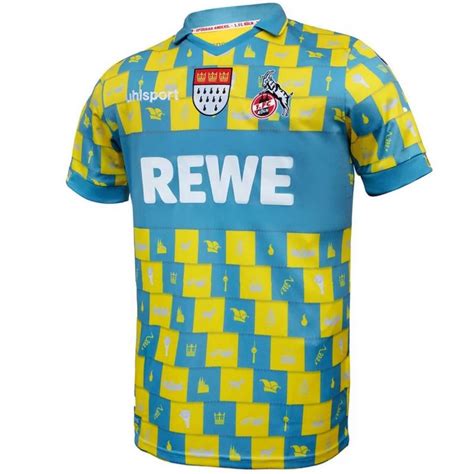 Fc Koln Cologne Carnival Football Shirt 2021 Uhlsport