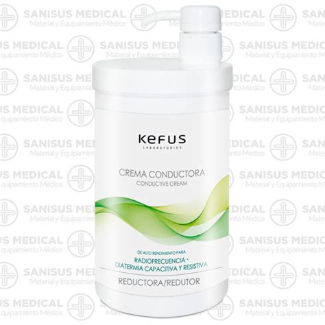 Crema Conductora Radiofrecuencia Reductora Kefus 1000 Ml Sanisus Medical