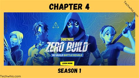 Fortnite chapter 4 season 1 is here - TechWhis