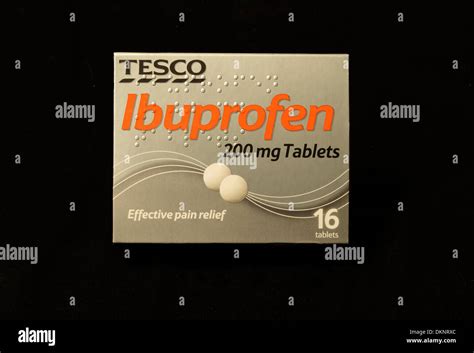 Packs Of Ibuprofen Paracetamol Over The Counter Brands