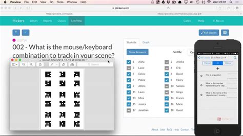 Using Plickers For Quick Formative Assessment Youtube