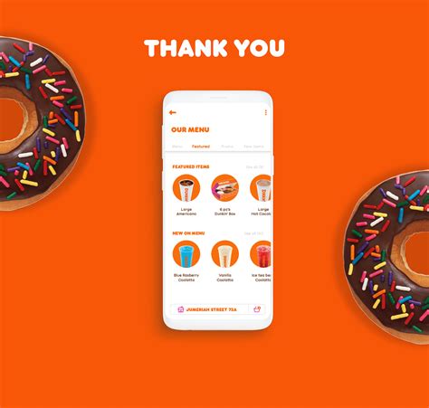 Dunkin' App Design on Behance