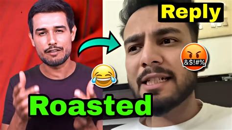 Dhruv Rathee Roasted Elvish Yadav Elvish Yadav Angry😡 Reply To Dhruv