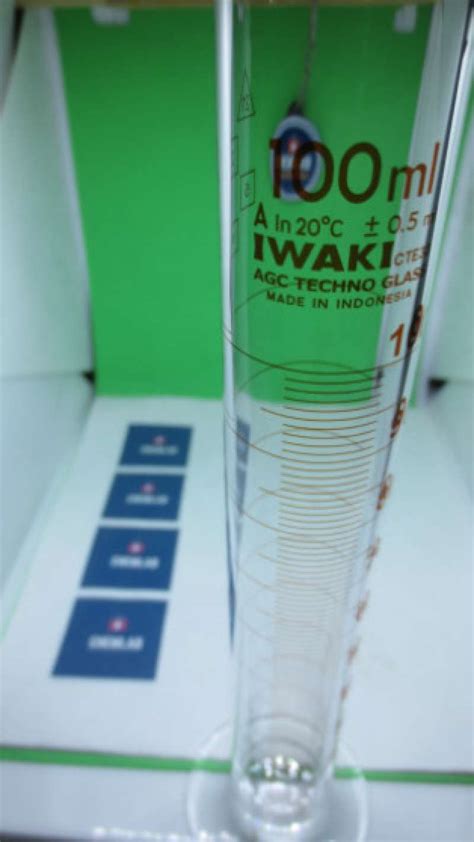 Promo Measuring Cylinder Ml Iwaki Glass Gelas Ukur Diskon Di