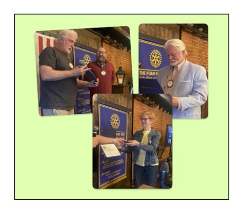 Members Receive Paul Harris Fellow Awards Rotary Club Of Fort Collins