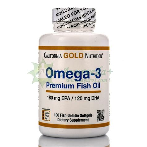 Омега, Omega-3 California Gold Nutrition 100tab купить Киев Украина