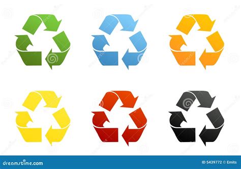 Recycling Symbols Stock Photography - Image: 5439772