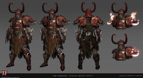 ArtStation - Diablo IV Barb Concepts | Art gallery, Concept art, Barbarian