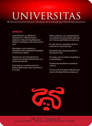 Repositorio Digital FLACSO Ecuador Universitas Vol 15 No 26