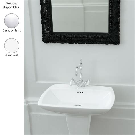 Lavabo Suspendu Vintage X Cm C Ramique Blanche Jazz Artceram