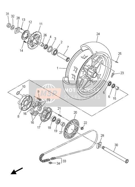 Sd G Rotor Sensor Ricambio Yamaha Msp