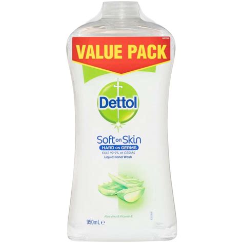 Dettol Antibacterial Aloe Vera And Vitamin E Liquid Hand Wash Refill