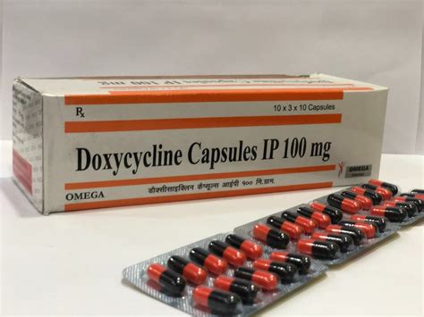 Doxycycline Capsules Ip 100 Mg At Rs 147box Pharmaceutical Capsules