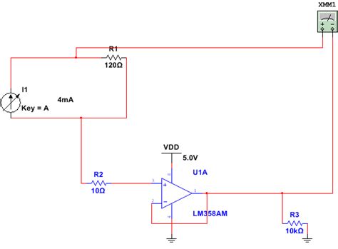 Ma Current Loop Tester Circuit Using Op As Voltage Off